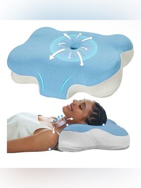 Corepillow Memory Foam Cervical Neck Pillow